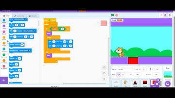 How to Add Lava in Previous Game in Scratch!   Platformer Part 3