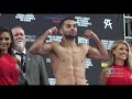 Canelo vs Rocky Weigh-ins