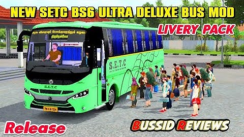 🎀🤩NEW SETC😍BS6👑PRAKASH CAPELLA✨ BUS MOD & LIVERY PACK RELEASED😎