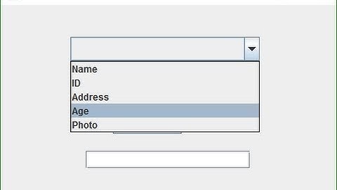 Java Swing JCombobox Tutorial getSelectedItem, getSelectedIndex ,setEditable - Intact Abode