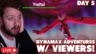 SHINY Yveltal Dynamax Adventures WITH YOU! | Pokemon Sword & Shield [Day 5]