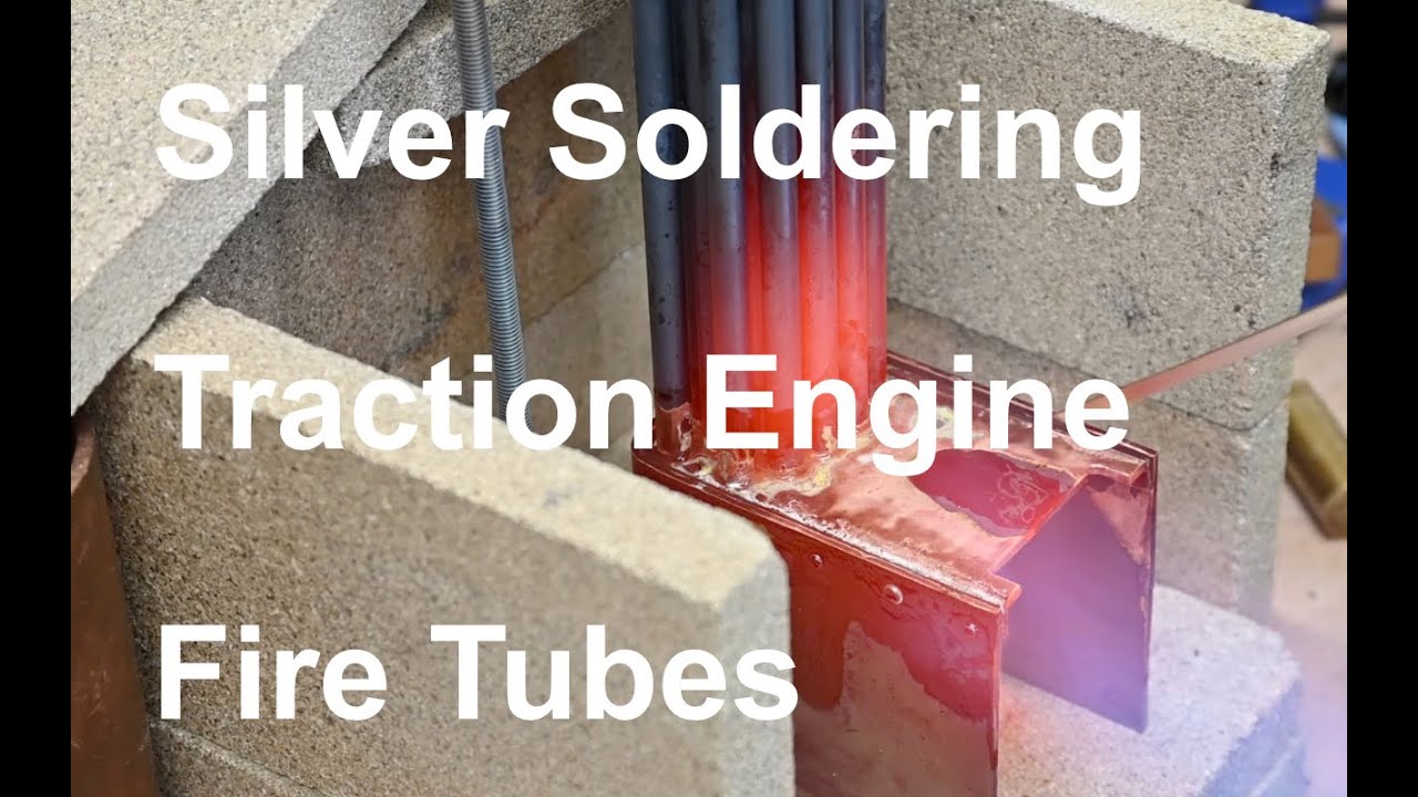 Серебряная пайка пожарных труб тягового двигателя - Allchin, масштаб 1 1/2 дюйма