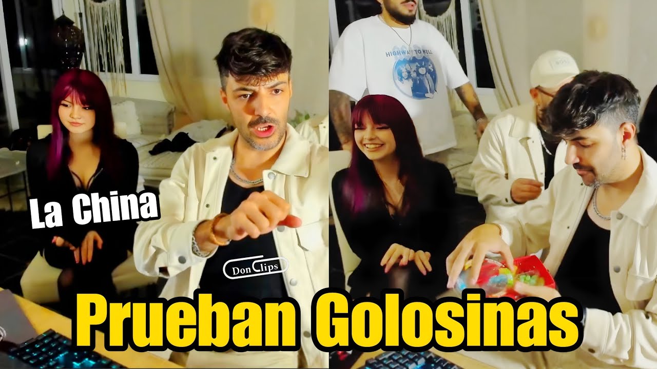 NEXXUZ y THEAKALEINA la CHINA, Prueban GOLOSINAS Agrias y Dulces, NEFA MORPHAINS 