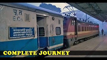 A Complete Journey : 12074 Bhubaneswar - Howrah JANSHATABDI Express (Indian Railways)