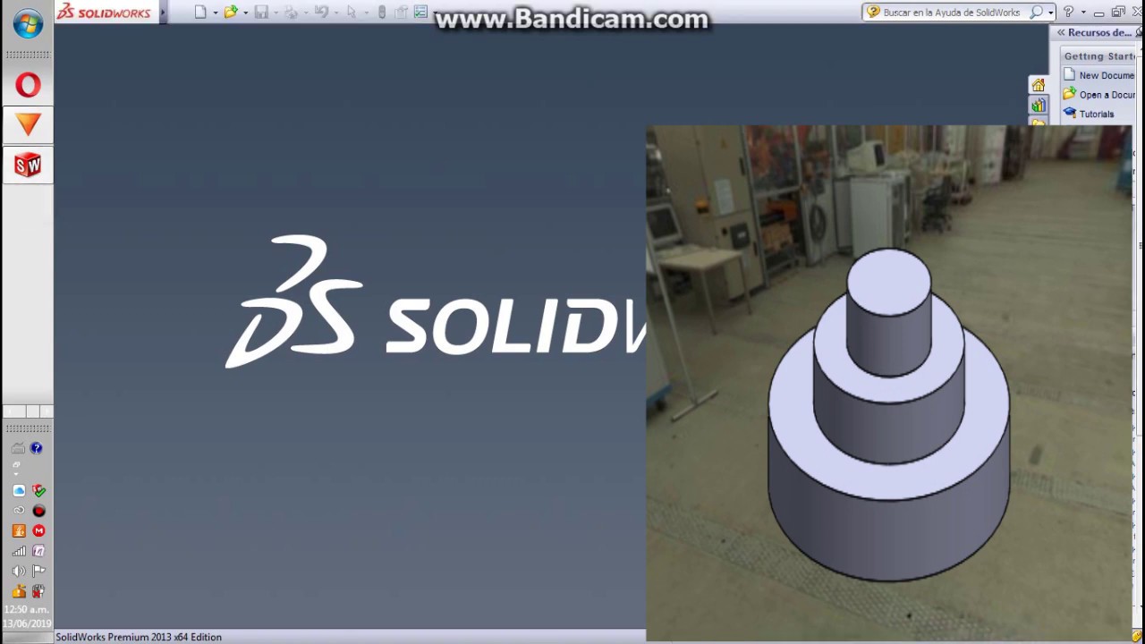 Tutorial Solidworks , básico - YouTube