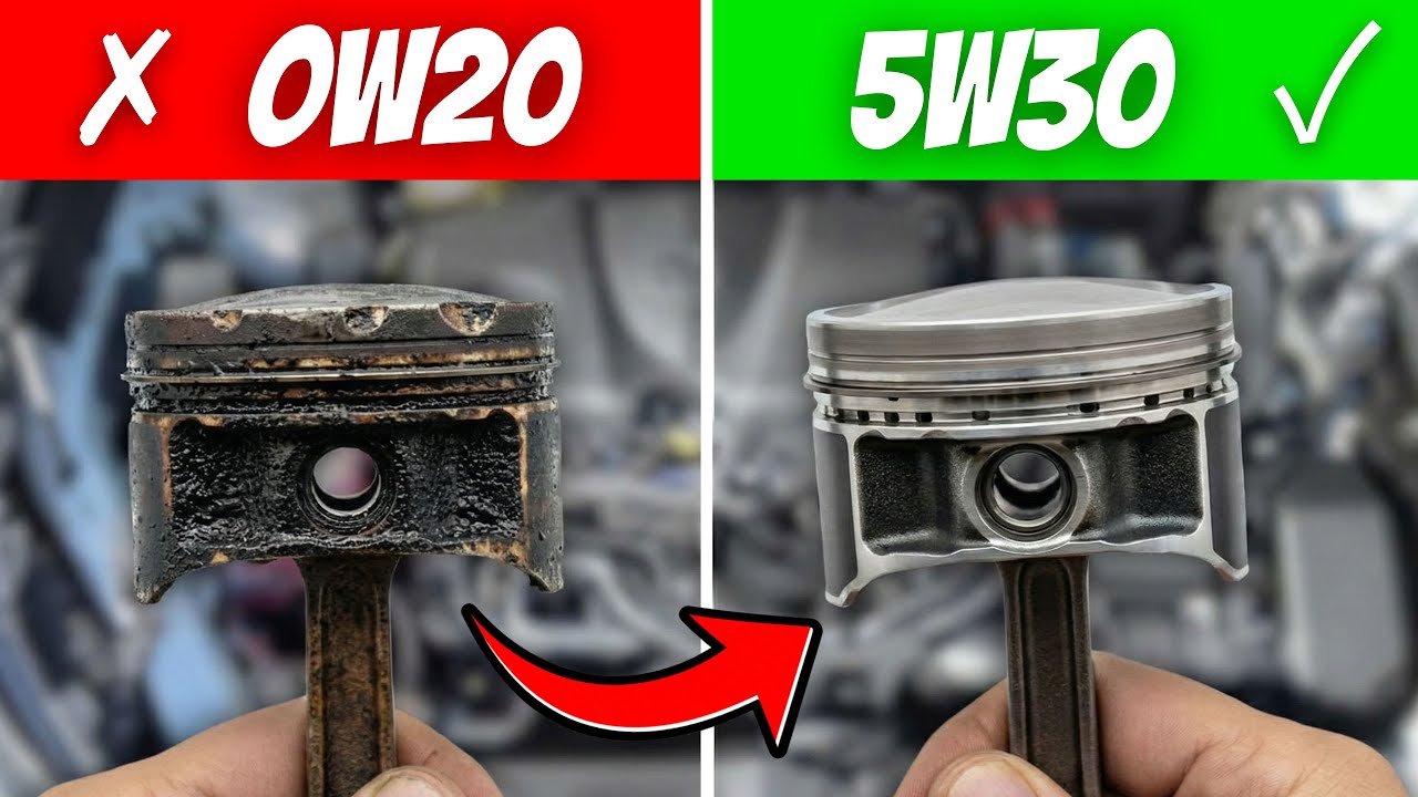The TRUTH About 0W 20 vs 5W 30 Oil (Mechanics Explains!) - YouTube