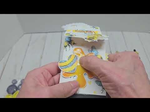 BeeThemed Seed Packet