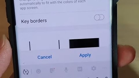 Galaxy S10 / S10+: How to Enable / Disable Keyboard Key Borders