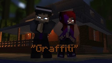 "Graffiti" song by SAMAHTA (feat. Melody Federer) | Minecraft Animation
