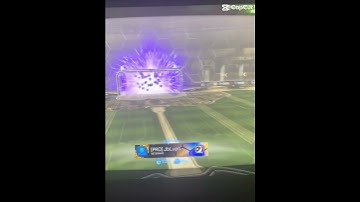 My first flip reset no bounce #rocketleague