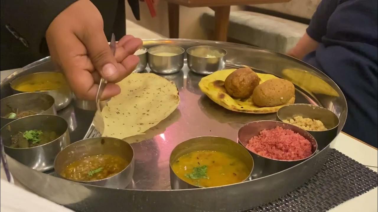 Rajasthani Thali in LMB Jaipur YouTube