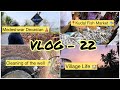 VL22 - Village Life - #animals grazing 🌱 #fish Market | Pooja Ridge Vlogs #india #pakistan #cricket