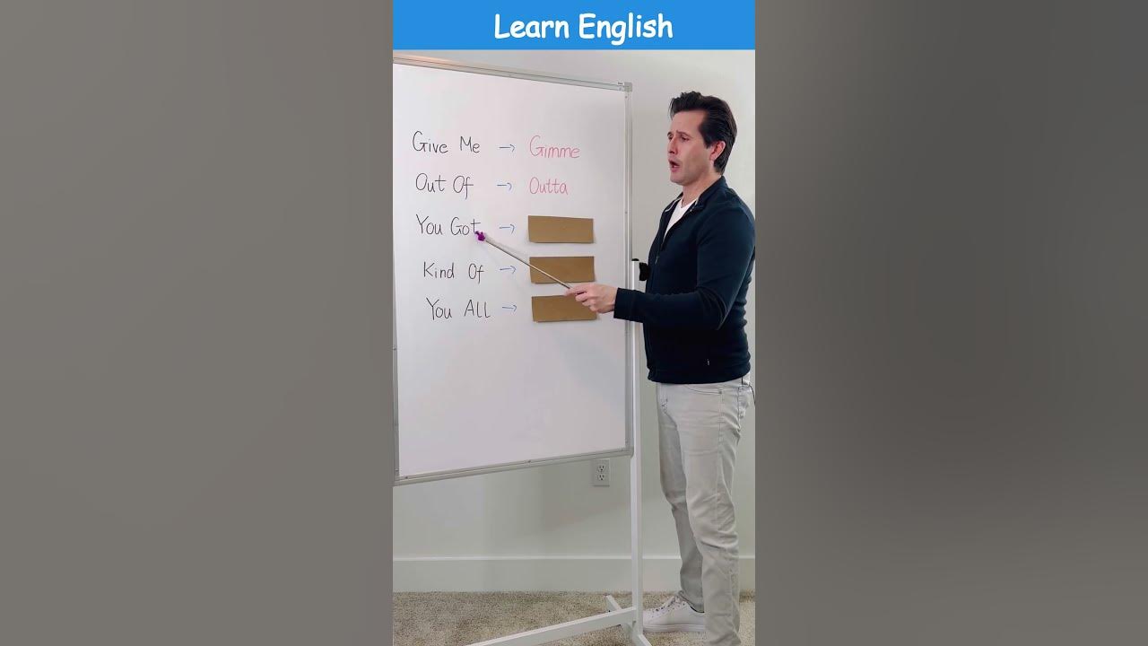 How To Speak Fast English Like A Native Speaker #learnenglish #spokenenglish #esl