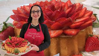 Strawberry Crostata: A Taste of Italy's Sweet Tradition | Homemade rustic Italian-style dessert.