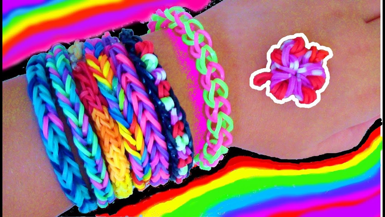 pulseira-de-el-sticos-para-iniciantes-rainbow-loom-bands-bracelet