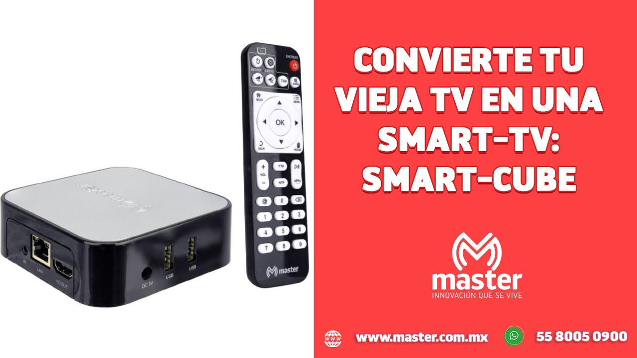 CONVIERTE TU VIEJA TV EN UNA SMART-TV II Reproductor multimedia Android II  MASTER INNOVACIÓN 