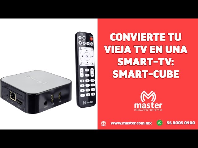 CONVIERTE TU VIEJA TV EN UNA SMART-TV II Reproductor multimedia Android II  MASTER INNOVACIÓN 