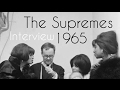 Capture de la vidéo The Supremes At Grand Gala Du Disque - Interview October, 1965 [Rare Snippet]