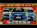 QUAL O MELHOR HATCH 1.0? FIAT ARGO, CITROËN C3 OU PEUGETO 208? | CANAL ROUTE 99