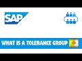 How to Create a Tolerance Group in SAP - Part 1 | SAP FICO Tutorial for Beginners #sapfico