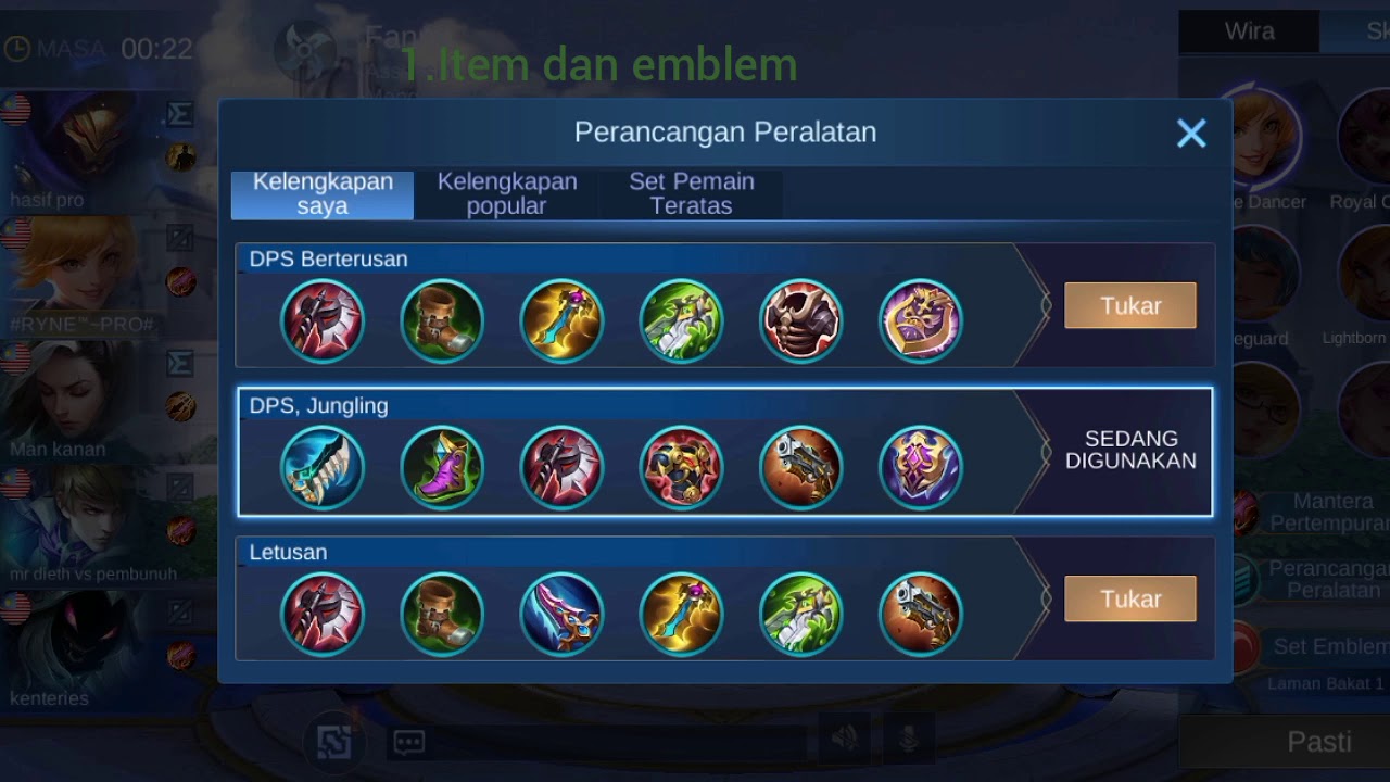 Tips cara main fanny