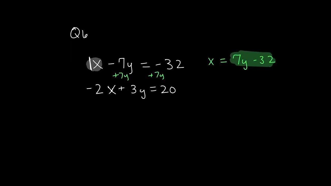 4.2c System of 2 Equations - YouTube