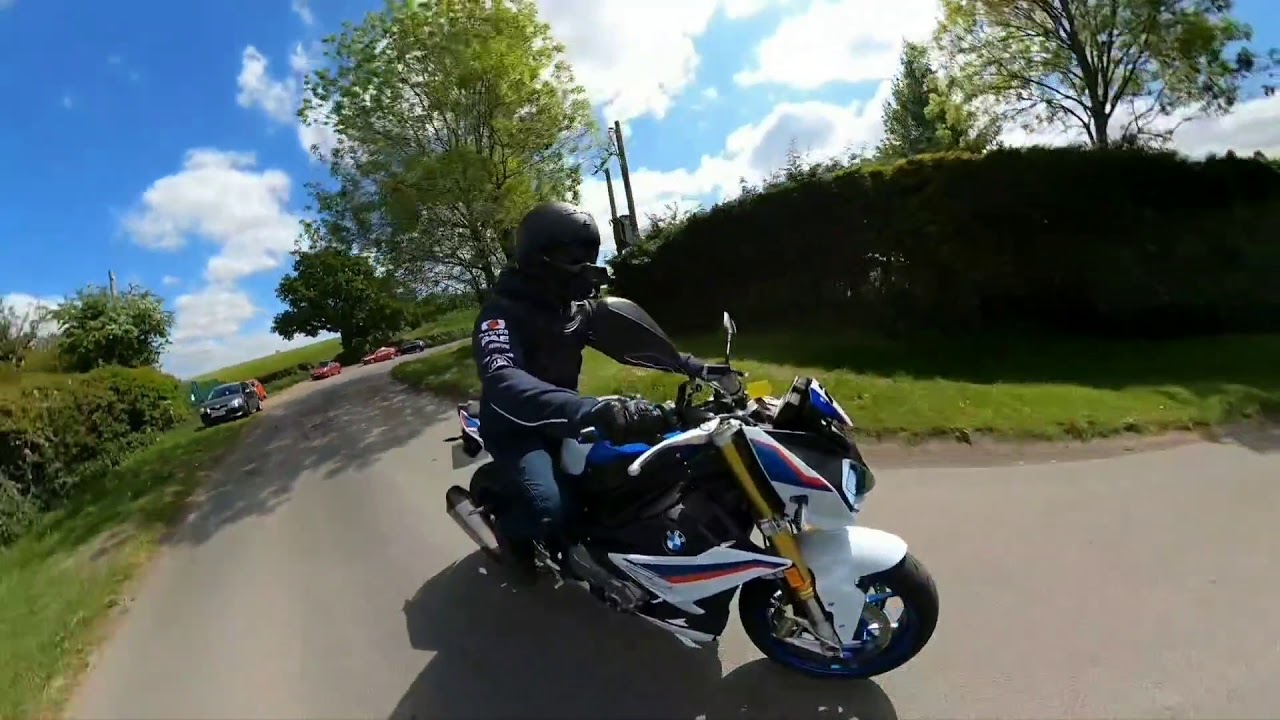 Bmw S1000r Gopro Max 360 Motorcycle Ram Mount Youtube