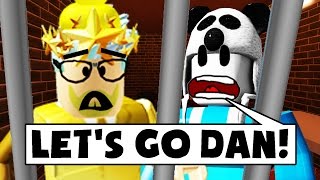 HELPING DANTDM ESCAPE JAILBREAK! | Roblox screenshot 4