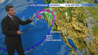 Monday forecast: Cooler-than-average temps