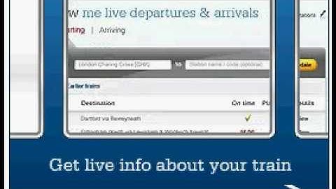National Rail Enquiries - New Website