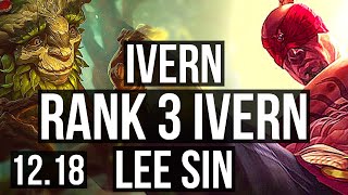IVERN vs LEE (JNG) | 0/0/17, Rank 3 Ivern | KR Master | 12.18