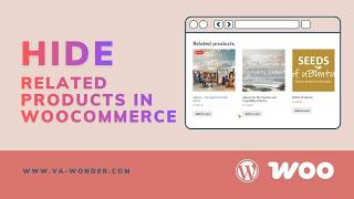 How to hide related products in your woocommerce webshop  | Wordpress Woocommerce TutorialVideo #90