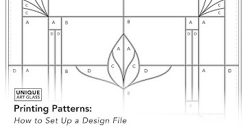 How to Set Up Stained Glass Window Patterns for Print and Production
