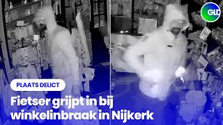 Met brute kracht door winkeldeur in Nijkerk I Plaats Delict