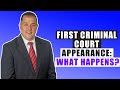 Are you scared about your first criminal court appearance? I discuss EVERYTHING that will happen in this video. Are you ready?