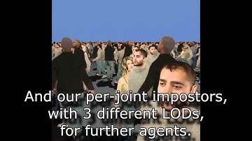 Efficient rendering of animated characters through optimized per-joint impostors: Overview