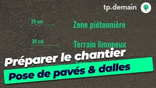 Préparer Un Chantier De Pose De Pavés Et De Dalles
