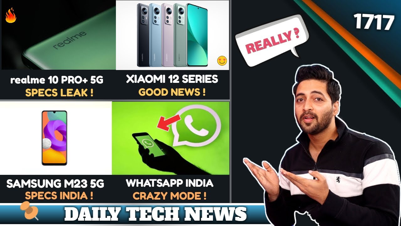 realme 10 Pro+ 5G Specs😮,Xiaomi Good News😃,Samsung M23 Full Specs,WhatsApp Crazy,Apple Big Event😎