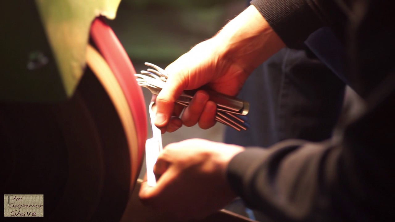 Dovo Straight Razors Refining the Hollow Grind YouTube