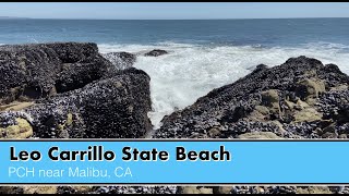 Leo Carrillo State Beach and Sea Caves - A Great Stop on PCH north of Los Angeles!