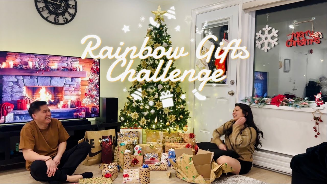 Rainbow Gifts Challenge for Christmas