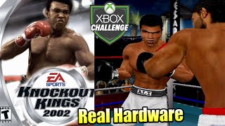 Knockout Kings 2002 — Xbox OG Gameplay HD 🏆 — Real Hardware {Component}