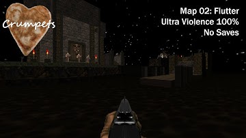 (Doom II) Crumpets: Map02: Flutter (UV 100%)