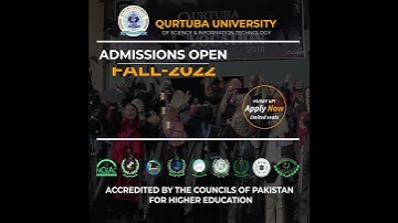 ADMISSIONS OPEN IN COMPUTER SCIENCE | BS/MS/PhD  | QURTUBA UNIVERSITY PESHAWAR | #shorts