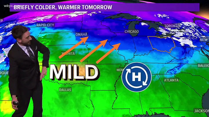 6 p.m. weather forecast for Feb. 13, 2019