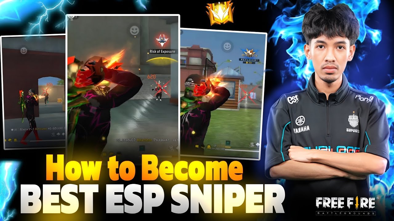 How To Become Best ESports Sniper Player 🔥 Like Bru Moshi 😱| tips and tricks | By maazff06