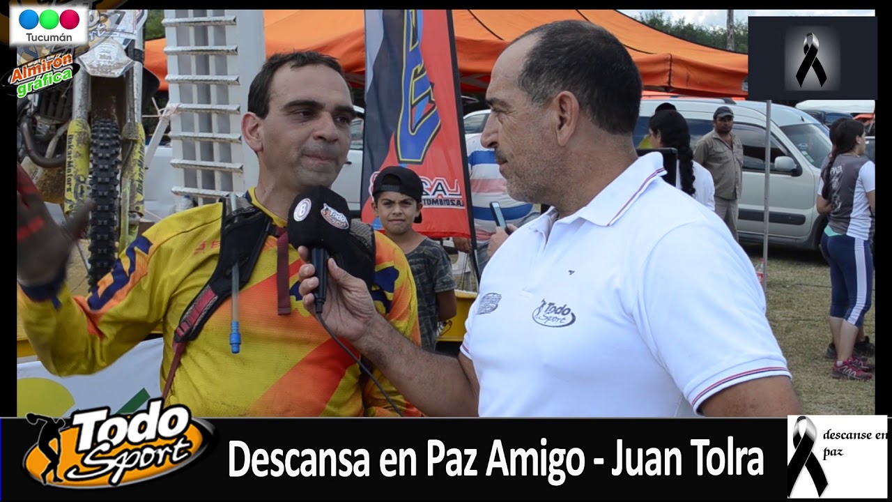 TODO SPORT - TUCUMAN - HOMENAJE A JUAN TOLRA Q E P D