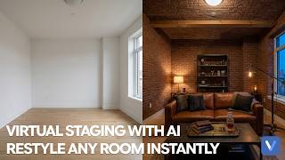 Virtual Staging with AI: Restyle Any Room Instantly