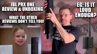 JBL PRX One Review and Unboxing - What the other reviews don't tell you - footage in use LIVE