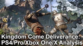 Kingdom Come Deliverance: PS4/Pro vs Xbox One/X Graphics Comparison + Frame-Rate Test